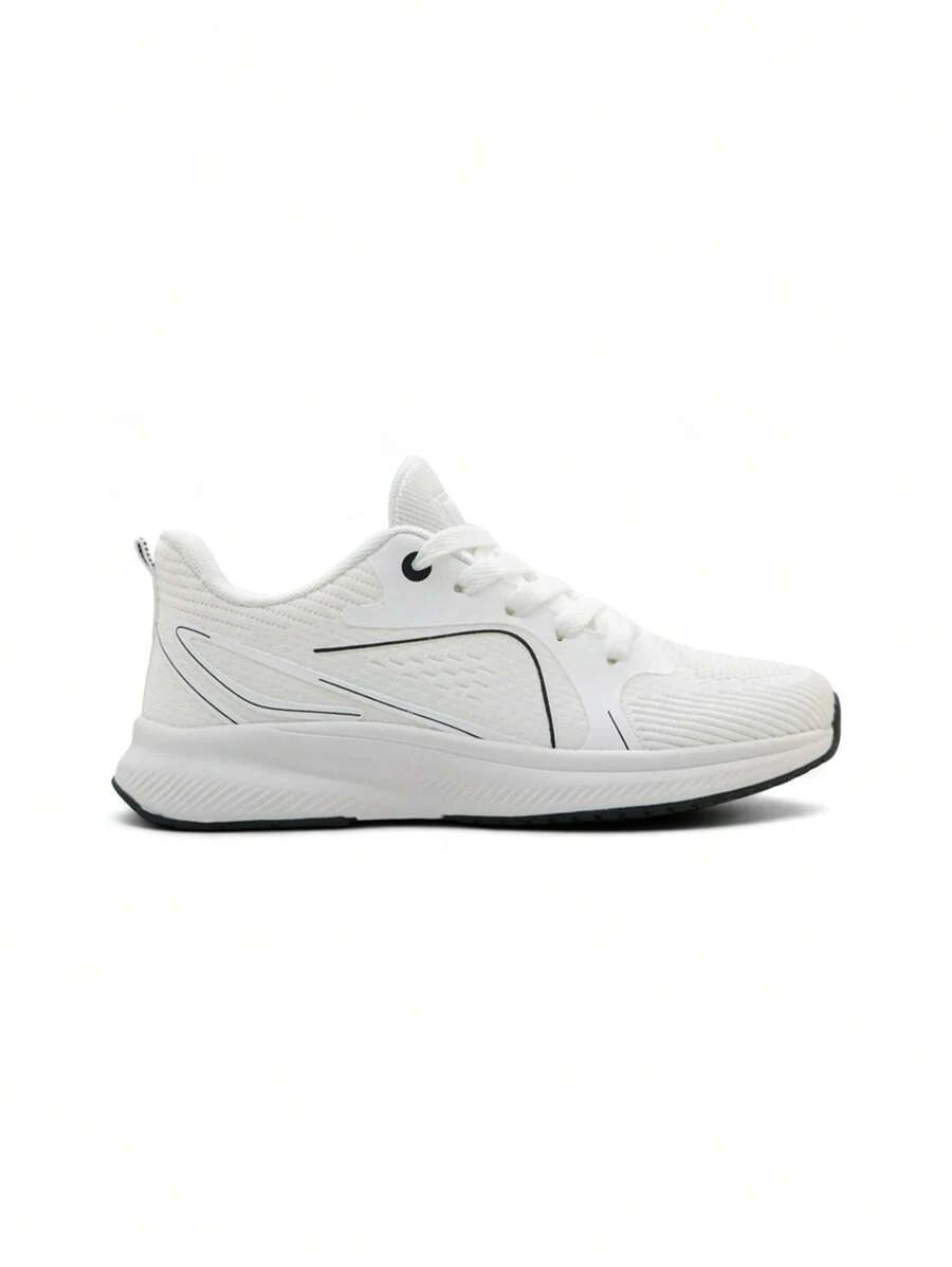 Chaussures de sport d'entraînement légères et respirantes en maille de couleur contrastée