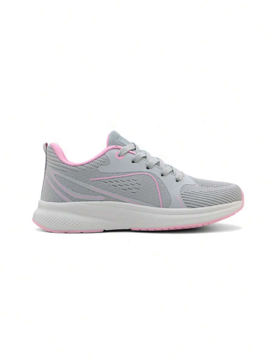 Chaussures de sport d'entraînement légères et respirantes en maille de couleur contrastée