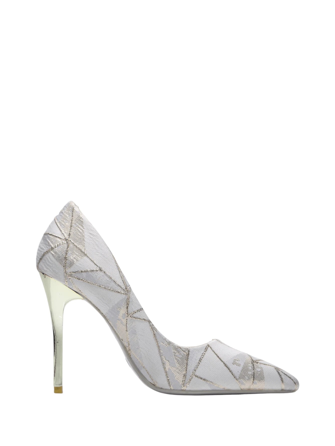 Chaussures à talons hauts à bout pointu, style élégant, géométrique moderne, pour mariage, banquet, fête. Talons hauts
