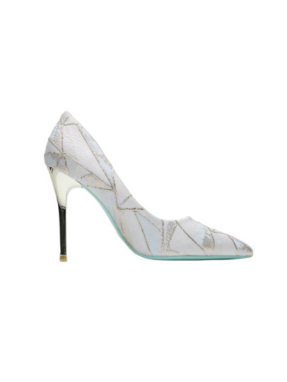 Chaussures à talons hauts à bout pointu, style élégant, géométrique moderne, pour mariage, banquet, fête. Talons hauts