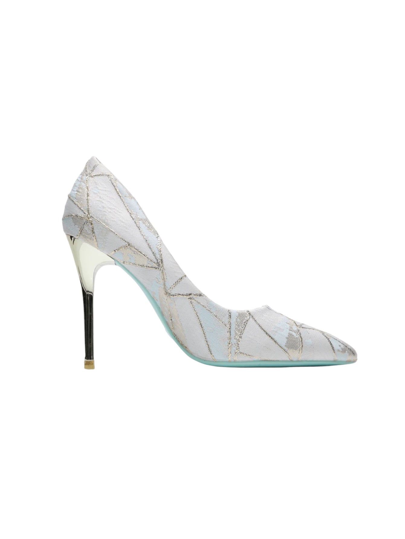 Chaussures à talons hauts à bout pointu, style élégant, géométrique moderne, pour mariage, banquet, fête. Talons hauts