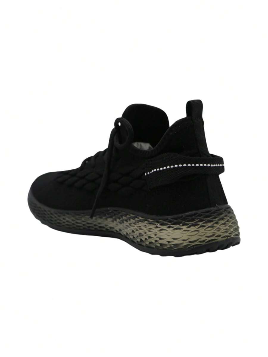 Chaussures de course légères et respirantes avec dessus en maille et semelle souple confortable