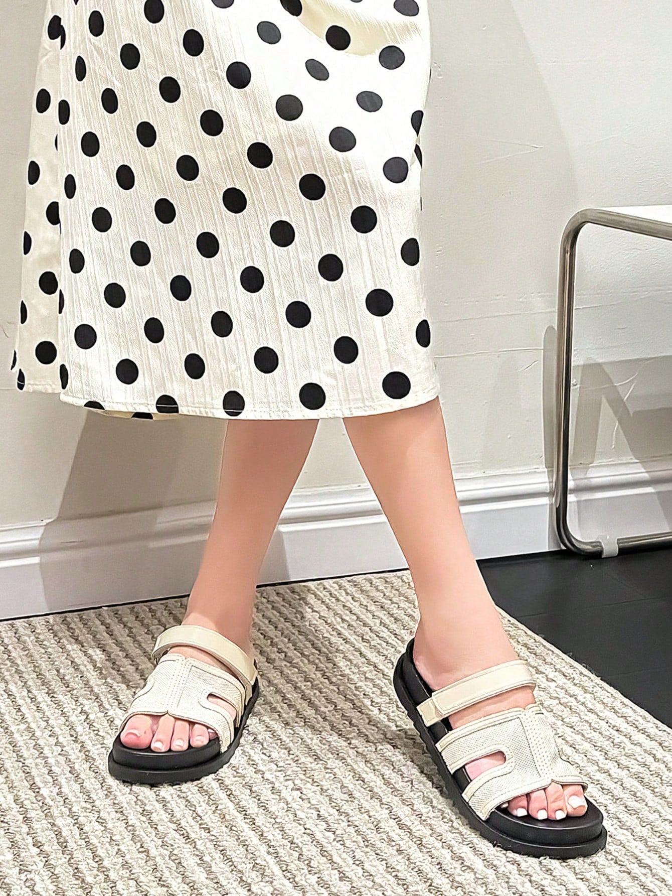 Mules confort – Scratch réglable