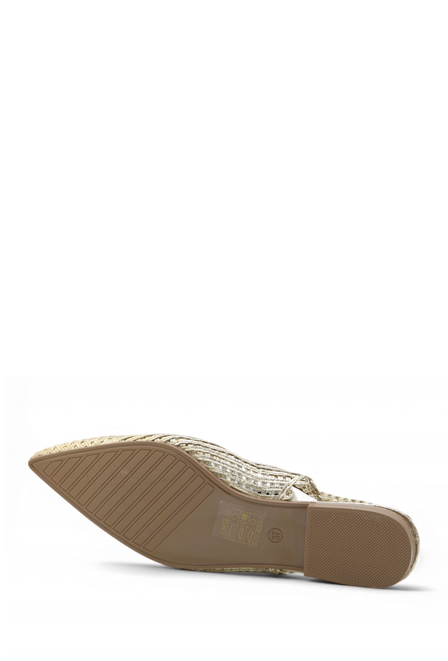 Ballerines Iris Slingback "Golden Radiance" - L'Éclat Discret à Vos Pieds