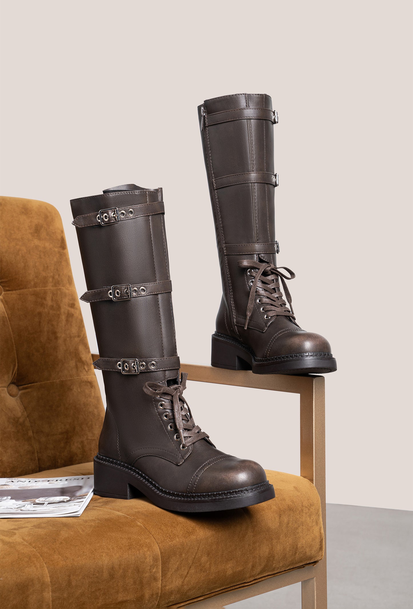 Bottes "Road Trip" - Affirmez votre Style Urbain