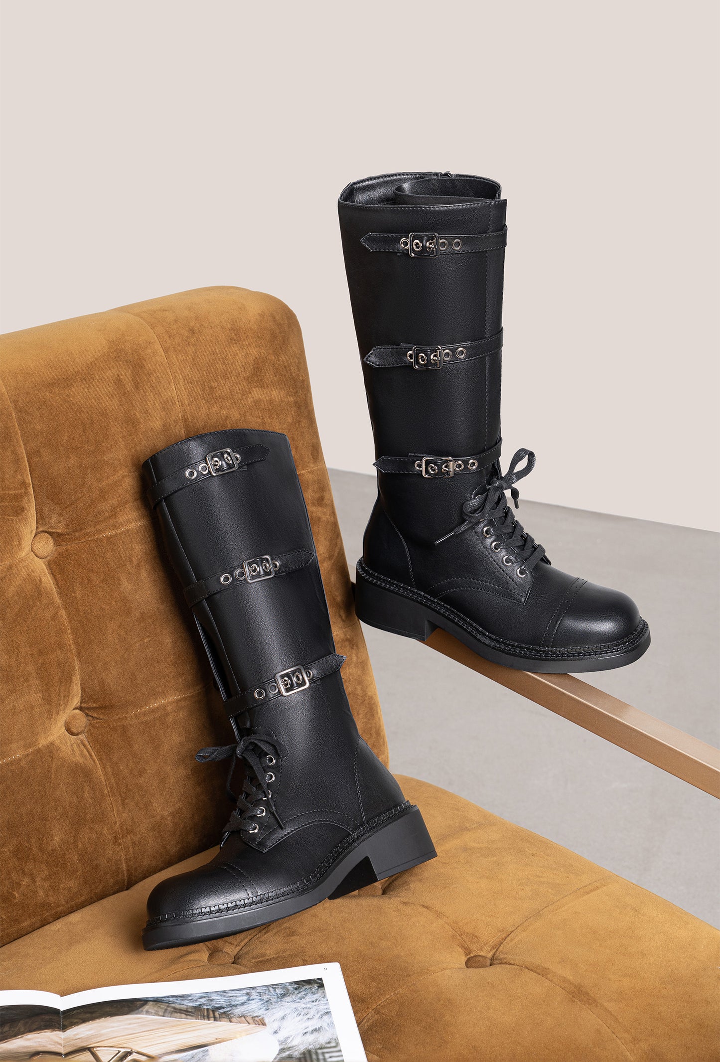 Bottes "Road Trip" - Affirmez votre Style Urbain