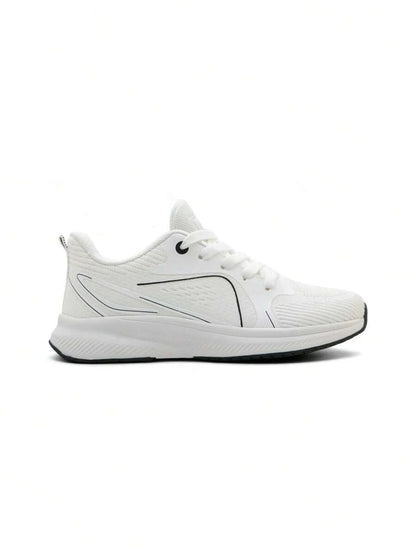 Chaussures de sport d'entraînement légères et respirantes en maille de couleur contrastée
