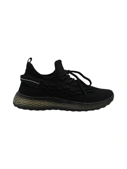 Chaussures de course légères et respirantes avec dessus en maille et semelle souple confortable