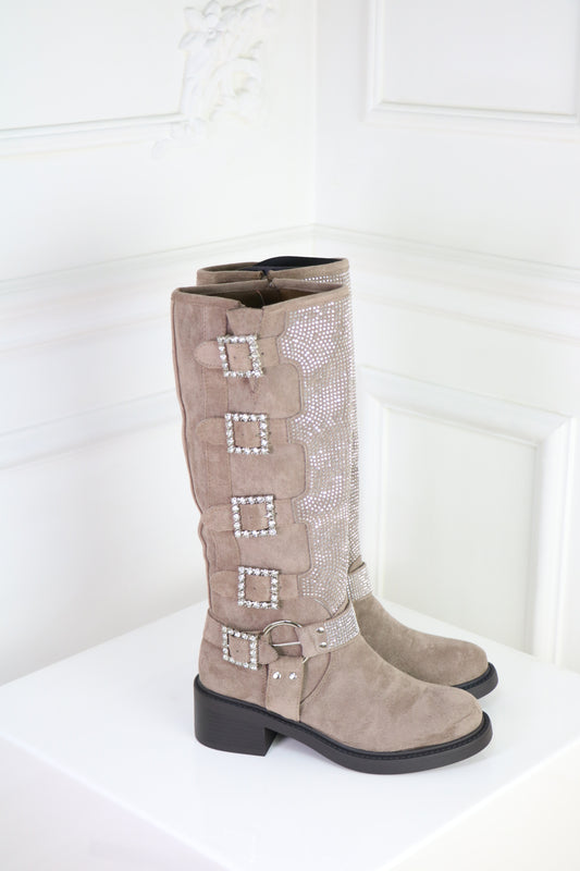 Bottes Ophélia Taupe