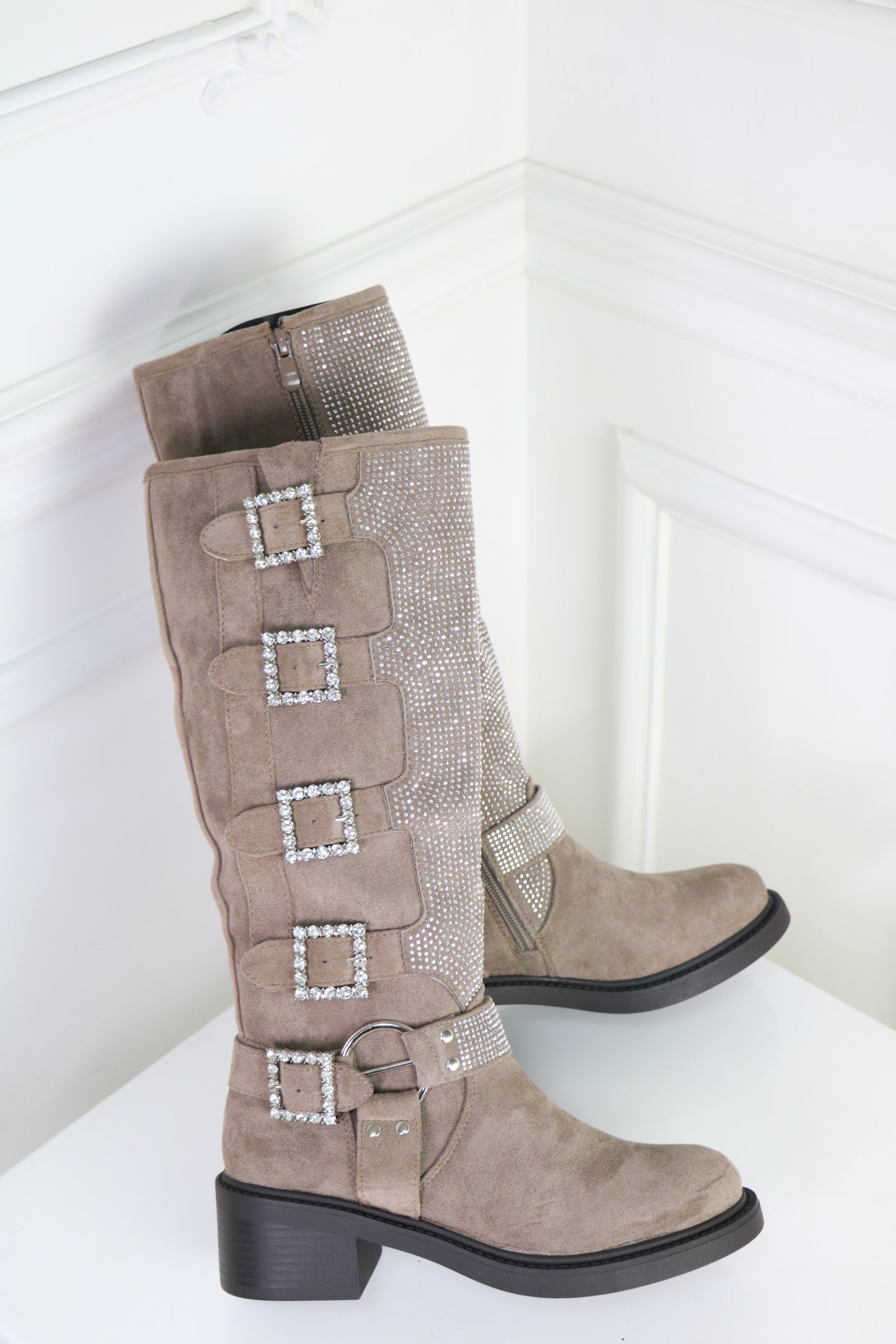 Bottes Ophélia Taupe